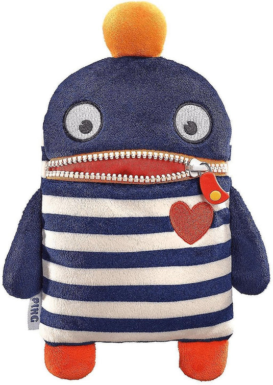 Schmidt zorgenvriendje ping – zachte knuffelpop 25 cm met ritsmond om zorgen weg te “eten” | ideaal troostvriendje voor kinderen