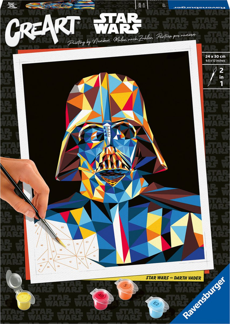 Load image into Gallery viewer, Ravensburger creart star wars: darth vader - schilderen op nummer voor volwassenen
