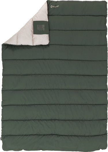 Outwell campion duvet slaapzak dekbed 1 persoons 135 x 200 groen