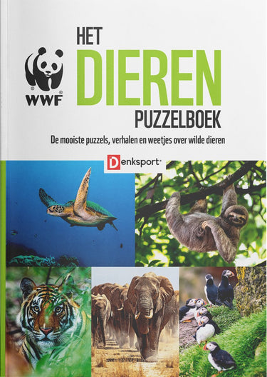 Denksport - het wwf dieren puzzelboek