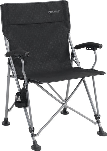 Outwell campo xl campingstoel vouwstoel zwart 97 x 67 x 67 cm