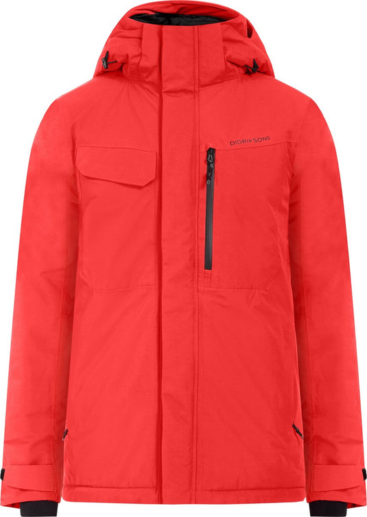 Didriksons stefan usx jkt heren outdoorjas - pomme red