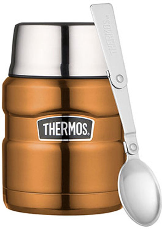 Thermos king voedseldrager - 47 cl - koperkleurig