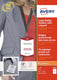 Avery 4834 badgehouder lanyard set - a6 105 x 148 mm 12 stuk 3 vellen
