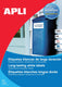 Apli weerbestendige etiketten formaat 210 x 297 mm (b x h) 100 stuks 1 per blad doos van 100 blad