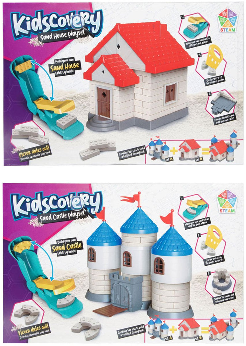 Load image into Gallery viewer, Kidscovery zandhuis bouwen set verschillende uitvoeringen
