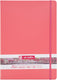 Talens art creation schetsboek koraalrood 21 x 29.7 cm 140 g 80 vellen