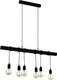 Eglo townshend hanglamp - e27 - 100 cm - zwart