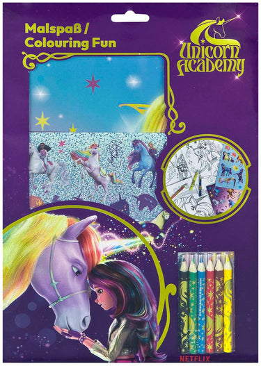 Undercover unicorn academy kleurset met stickers en potloden