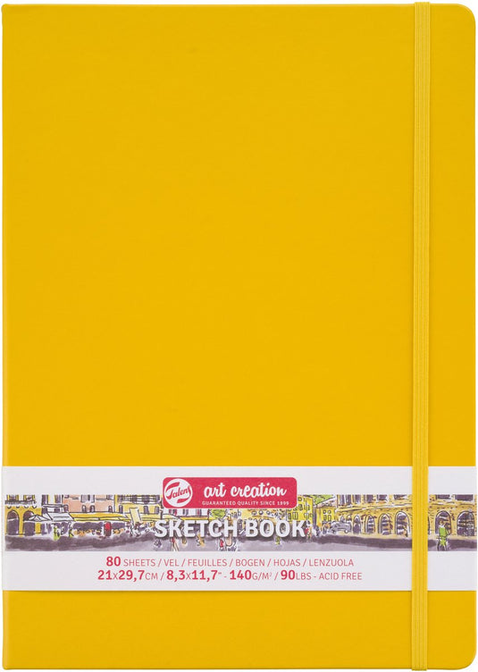 Talens art creation schetsboek goudgeel 21 x 29.7 cm 140 g 80 vellen