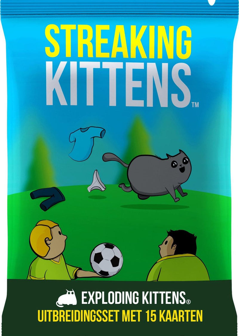 Load image into Gallery viewer, Exploding kittens streaking kittens kaartspel
