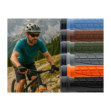 Widek handvatset the rock alu lock-ring zwart grijs