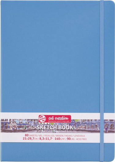 Talens art creation schetsboek blauw 21 x 29.7 cm 140 g 80 vellen