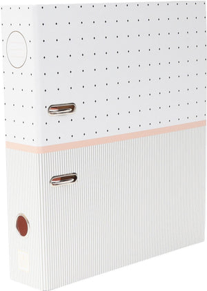 Ancor ordner unique a4 2r 8cm dots wit