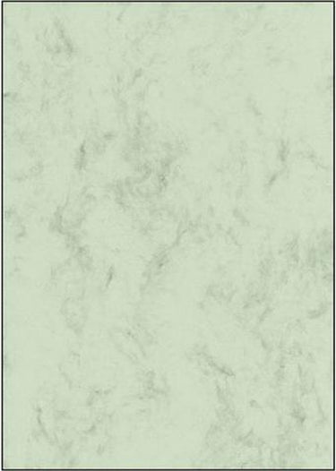 Sigel designpapier - a4 - marmer groen - 200 grams - 50 vel - si-dp552