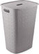 Curver softex wasbox met deksel taupe