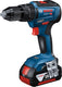 Bosch professional gsb 18v-55 accuboormachine - met 2x 18v accu's en lader