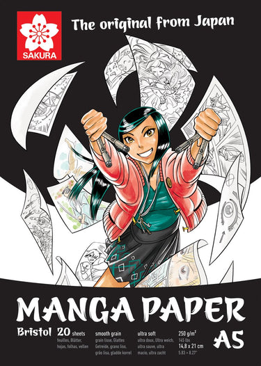 Sakura manga schetsboek - a5 - wit - fsc mix