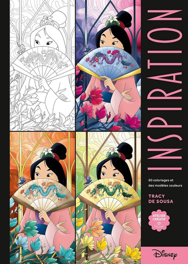 Hachette heroes inspirations - disney - - kleurboek voor volwassenen en kinderen
