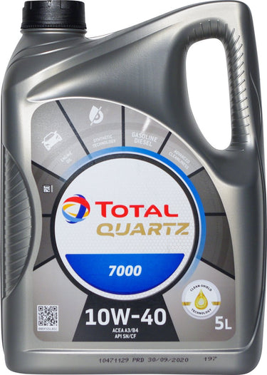 Total 10w40 quartz 7000 5l