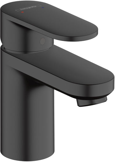 Hansgrohe vernis blend - wastafelmengkraan - ééngreeps bediening - zonder waste - 70mm maat - mat zwart