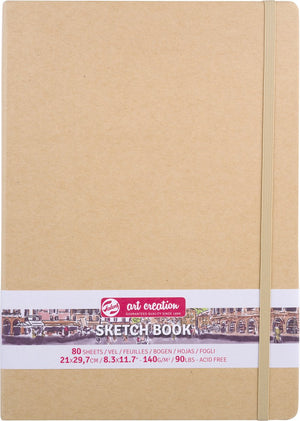 Talens art creation schetsblok 21x29,7cm - 80 vellen - kraft