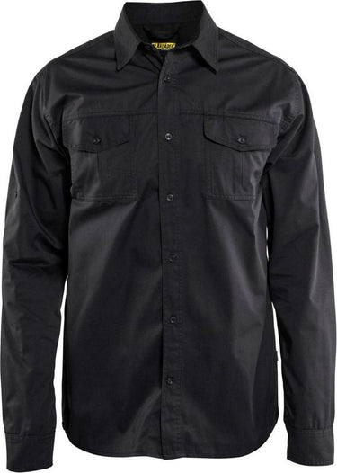 Blåkläder blaklader 3298 werkoverhemd twill zwart