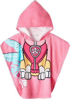 Paw patrol badponcho en badcape voor meisjes - praktisch - comfortabel - one size