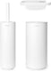 Brabantia mindset toiletaccessoires - 3-delig - mineral fresh white