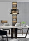 Trio vapore - hanglamp - chroom - excl. 6x g9 3 w - in hoogte verstelbaar