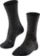 Falke tk2 wool anti-blaar dik wol functioneel materiaal wandelsokken heren grijs - maat 42-43