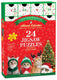 Eurographics - adventskalender, kerstsnorren [advent calendar, christmas whiskers] - 24×50 stukjes 12,5×12,5cm (b×h) - adventskalender