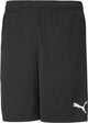 Puma teamrise training shorts heren sportbroek - black- white m