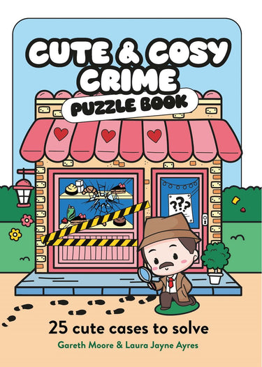 Cute and cosy crime puzzle book