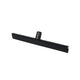 Hcs vloertrekker vast 400 mm. + schuifcassette. zwart