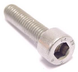 Allen screw M5x25 stainless steel per 25