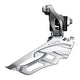 Shimano voorderailleur 2 x 8-speed claris fd-r2030 aanlas down-pull 63-66° - 46-52t - grijs