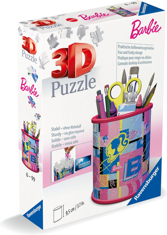 Ravensburger pennenbak barbie - 3d puzzel