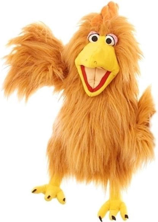 Living puppet by monnikendam.nl handpop herta de hen 55cm