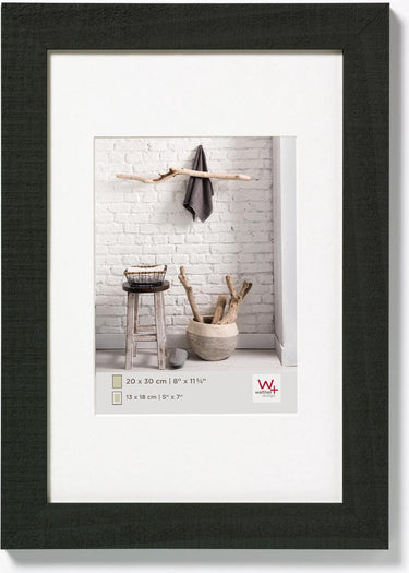 Walther home - houten lijst - fotoformaat 18x24 cm - zwart