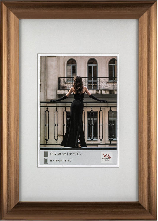 Walther venice - fotolijst - fotoformaat 20x30 cm - bronzen