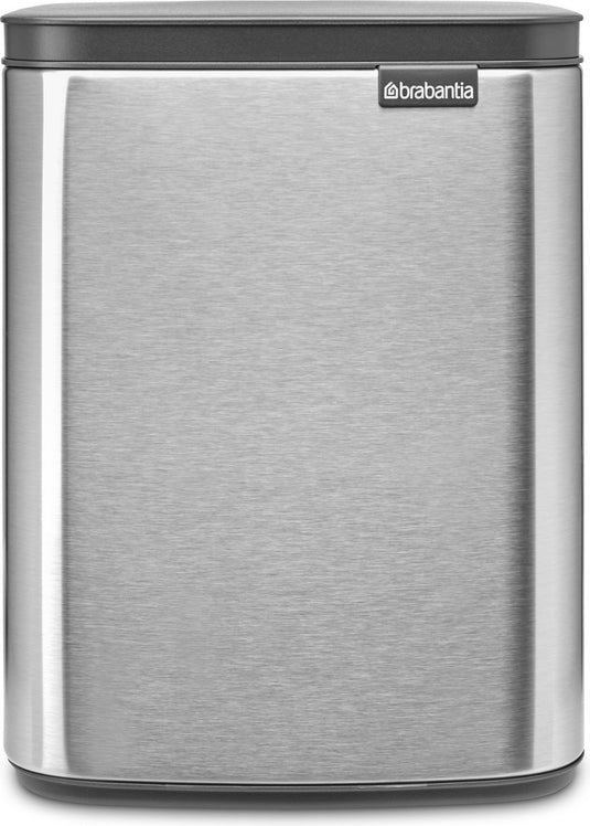 Brabantia bo prullenbak - 7 liter - badkamer - matt steel fingerprint proof