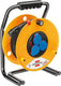 Brennenstuhl brobusta ip44 kabelhaspel, 40 m, speciaal kunststof, voor gebruik buitenshuis, made in germany, geel