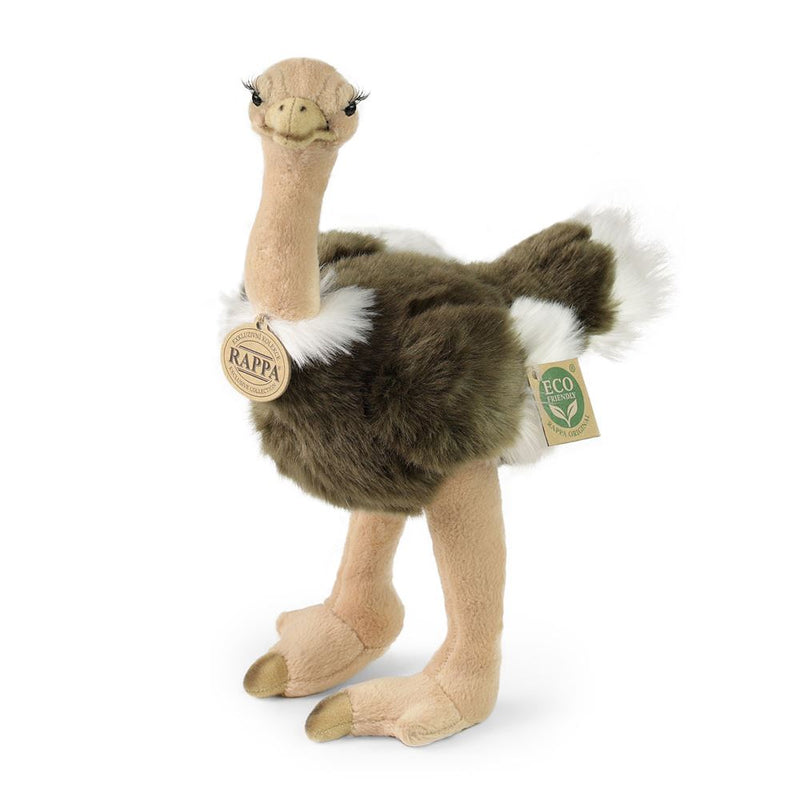 Load image into Gallery viewer, Pluche struisvogel 32 cm eco-vriendelijk
