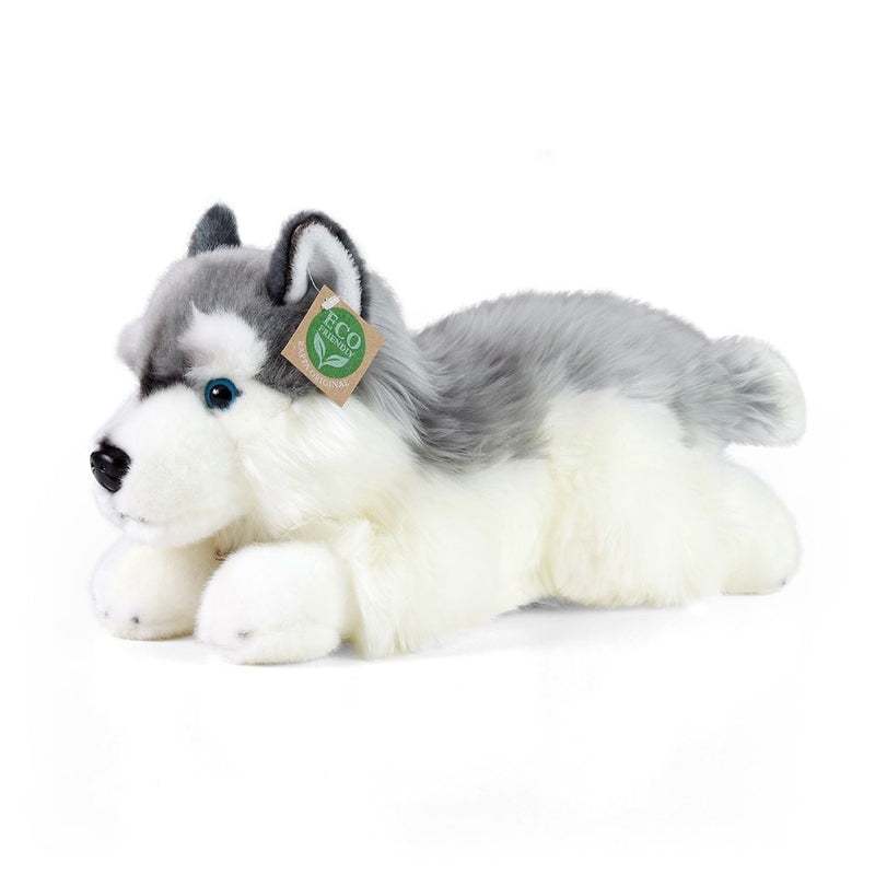 Load image into Gallery viewer, Pluche husky 30 cm eco-vriendelijk
