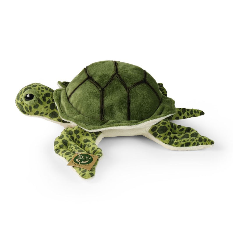 Load image into Gallery viewer, Pluche zoutwater schildpad 25 cm eco-vri
