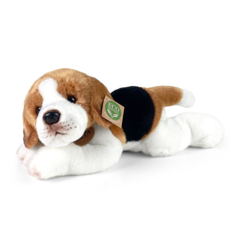 Load image into Gallery viewer, Pluche beagle 30 cm eco-vriendelijk
