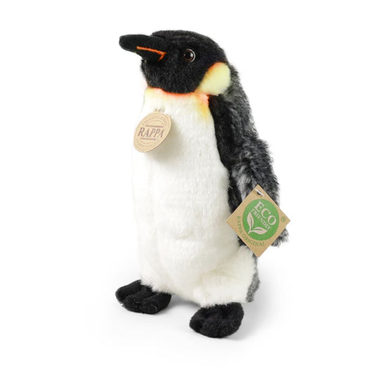 Rappa eco friendly serie - pluszowy pingwin - 20 cm - zacht pluche - milieuvriendelijk