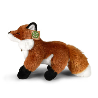 Pluche vos 30 cm eco-vriendelijk