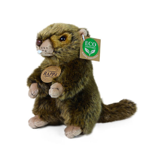 Pluche marmot 17 cm eco-vriendelijk